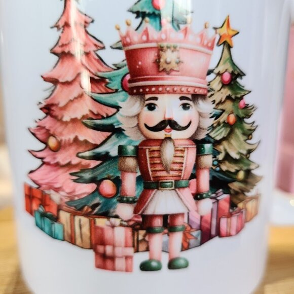 Nutcracker Christmas Mug Ceramic Coffee Cup Best Holiday Gift Stocking Stuffer - Picture 6 of 8